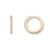 Diamonds by Frisenberg – Øreringer i gult gull med diamanter – totalt 0,12 ct Bestselger!