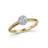 Diamonds by Frisenberg – Ring i gult gull med diamanter