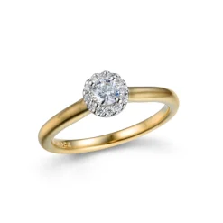 Diamonds by Frisenberg – Ring i gult gull med diamanter