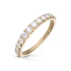 Diamonds by Frisenberg – Ring i gult gull med diamanter, 0,73 ct TW/SI