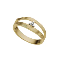 Diamonds by Frisenberg – Ring i gult gull med diamanter