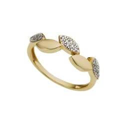 Diamonds by Frisenberg – Ring i gult gull med diamanter