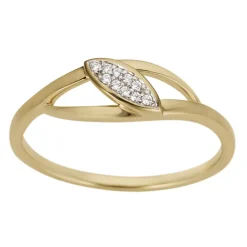 Diamonds by Frisenberg – Ring i gult gull med diamanter