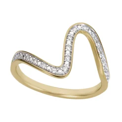 Diamonds by Frisenberg – Ring i gult gull med diamanter