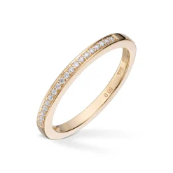 Diamonds by Frisenberg – Ring i gult gull med diamanter