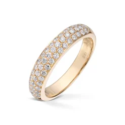 Diamonds by Frisenberg – Ring i gult gull med diamanter