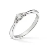 Diamonds by Frisenberg – Ring i hvitt gull ialt 0,19 ct diamanter