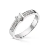 Diamonds by Frisenberg – Ring i hvitt gull ialt 0,19 ct diamanter
