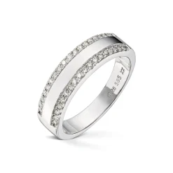 Diamonds by Frisenberg – Ring i hvitt gull ialt 0,26 ct diamanter
