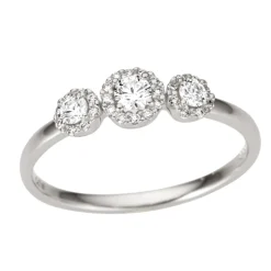 Diamonds by Frisenberg – Ring i hvitt gull med diamanter