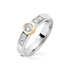 Diamonds by Frisenberg – Ring i hvitt gull med diamanter – Totalt 0,45 ct