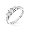 Diamonds by Frisenberg – Ring i hvitt gull med diamanter, totalt 0,50 ct Tw/si1