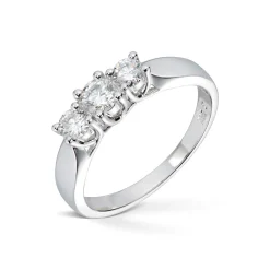 Diamonds by Frisenberg – Ring i hvitt gull med diamanter, totalt 0,50 ct Tw/si1