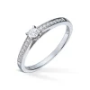 Diamonds by Frisenberg – Ring i hvitt gull med diamanter 0,18 ct tw/si1