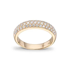 Diamonds by Frisenberg – Ring i gult gull med diamanter