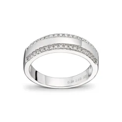 Diamonds by Frisenberg – Ring i hvitt gull ialt 0,26 ct diamanter