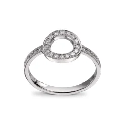 Diamonds by Frisenberg – Ring i hvitt gull med diamanter – totalt 0,26 ct