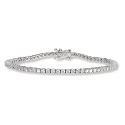 Diamonds by Frisenberg – Tennis armbånd i hvitt gull med diamanter – Totalt 3,40 ct