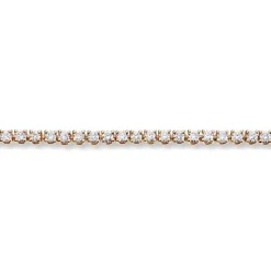 Diamonds by Frisenberg – Tennis armbånd i gult gull m/ 78 diamanter ialt 2,36 ct TW/SI