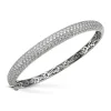 Diamonds by Frisenberg -Armring i hvitt gull 750(18K) med diamanter ialt hele 7,76 carat TW/SI1