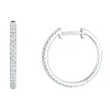 Diamonds by Frisenberg -Diamantøreringer i hvitt gull 14K med diamanter ialt 0,25 ct TW/SI1