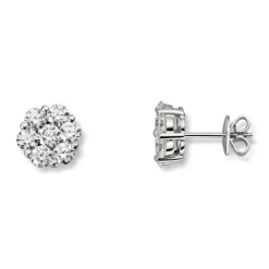 Diamonds by Frisenberg -Diamantørestikk i hvitt gull 14K med diamanter ialt 2,07 ct TW/SI1