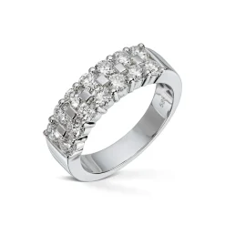 Diamonds by Frisenberg -Diamantring i hvitt gull 14K og diamanter ialt 1,50 ct Tw/si1