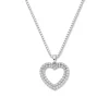 Diamonds by Frisenberg -Diamanthjerte anheng i hvitt gull 14K med diamanter ialt 1,50 ct TW/SI1