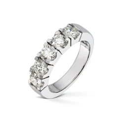 Diamonds by Frisenberg -Diamantring i hvitt gull 14K og diamanter ialt 2,00 ct TW/SI1