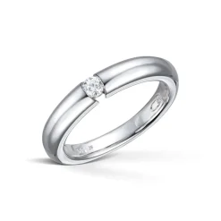 Diamonds by Frisenberg- Spennring med diamant – 0,10 ct W/SI1