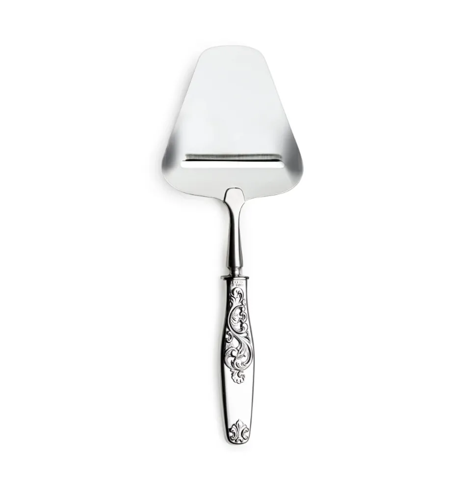 Dobbel Rococo – Ostehøvel sølv