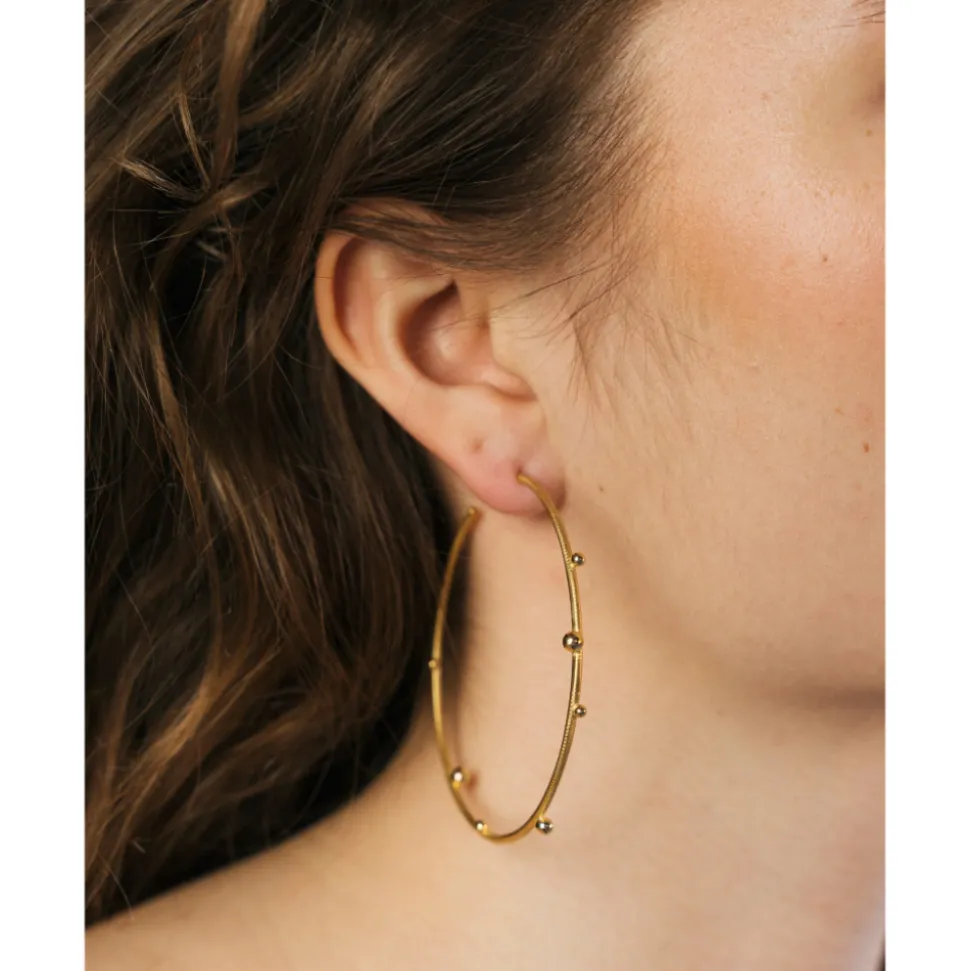 Dulong – Delphis creoler, mega – Laget i 18k gult gull