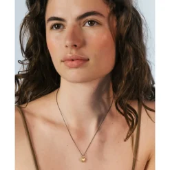 Dulong – Heart halssmykke i 18k gult gull