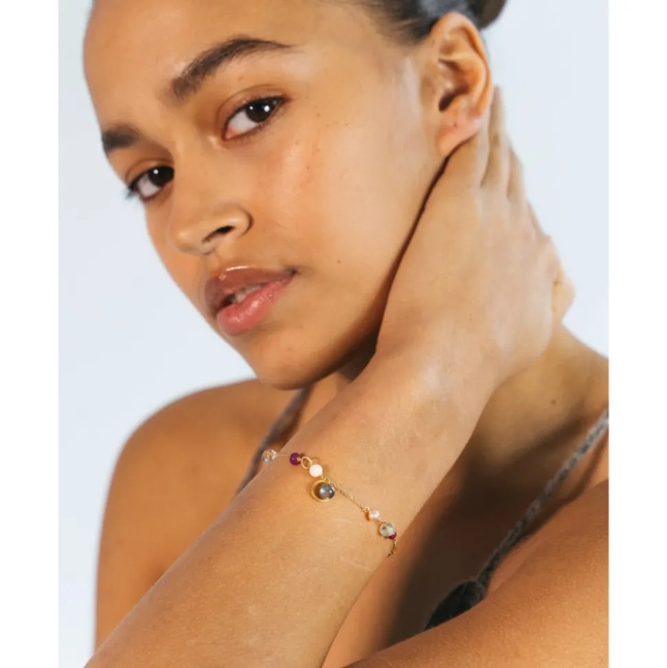 Dulong – Piccolo armbånd, Daybreak i 18k gult gull