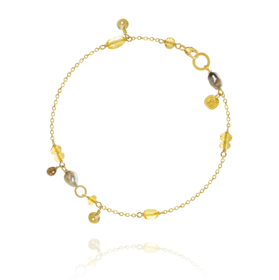 Dulong – Piccolo armbånd i 18k gult gull – Golden Desert