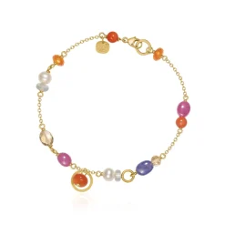 Dulong – Piccolo armbånd i 18k gult gull – Wild Berry