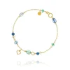 Dulong – Piccolo armbånd, Sea Breeze i 18k gult gull
