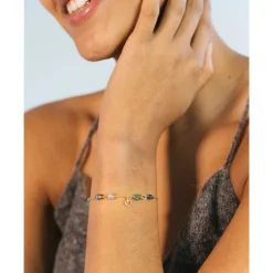 Dulong – Piccolo armbånd, Sea Breeze i 18k gult gull