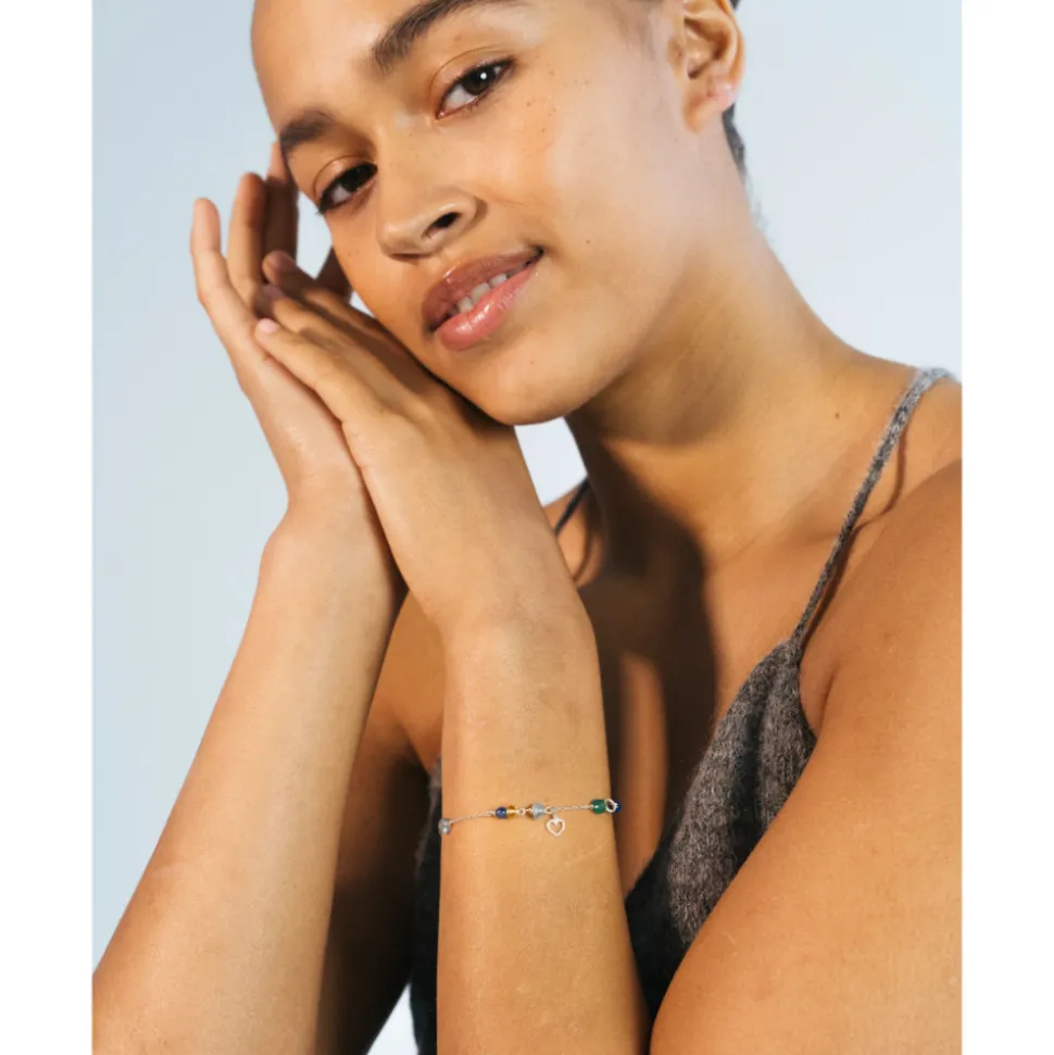 Dulong – Piccolo armbånd, Sea Breeze i 18k gult gull