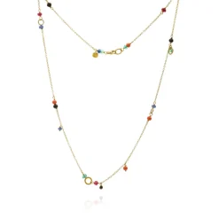 Dulong – Piccolo halssmykke i 18k gult gull – Sunset