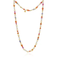 Dulong – Piccolo halssmykke i 18k gult gull – Wild Berry