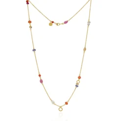 Dulong – Piccolo halssmykke i 18k gult gull – Wild Berry