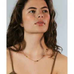 Dulong – Piccolo halssmykke, Golden Dawn i 18k gult gull