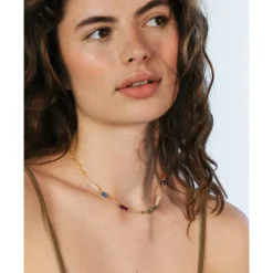 Dulong – Piccolo halssmykke i 18k gult gull – Bloom
