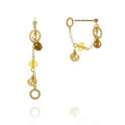 Dulong – Piccolo ørepynt i 18k gult gull – Golden Desert