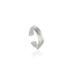 Dulong – Vega Relief cuff ørering – Velg mellom 18k gult gull eller sølv