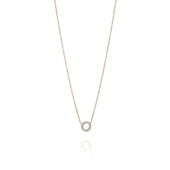 Efva Attling – Circle of Love halssmykke i 18k gult gull