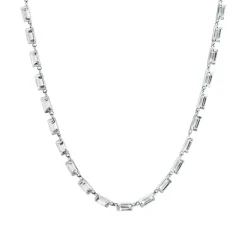 Efva Attling – Dream Thin Clear collier i sølv med krystall kvarts
