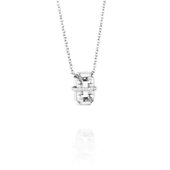Efva Attling – Little bend over necklace – crystal quar – Halssmykke