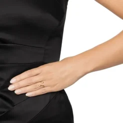 Efva Attling – Love Bead Twin ring i 18k gult gull